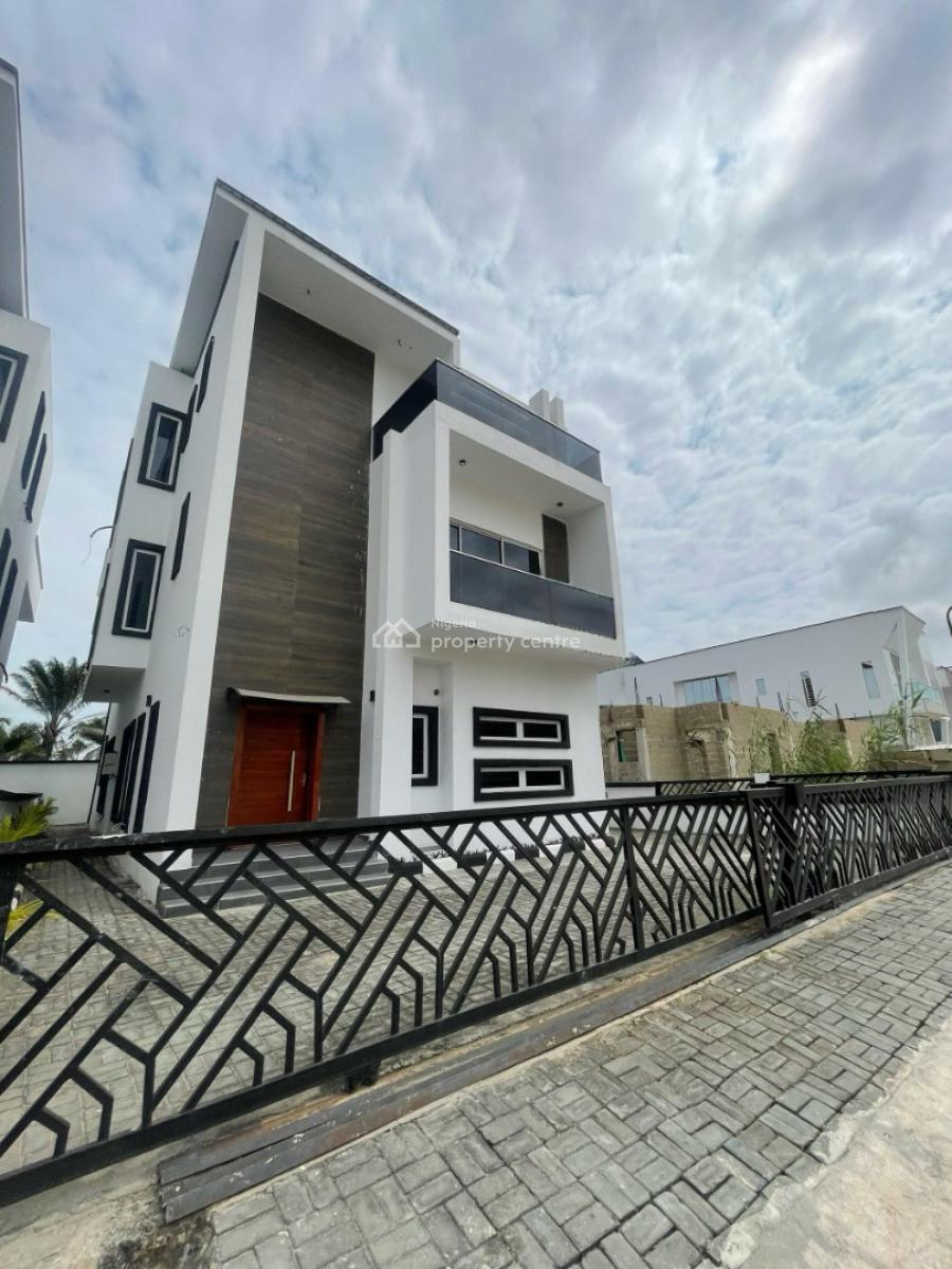 Taste of Elegance in 5-bedroom Fully Detached Duplex, Chevron, Lekki, Lagos, Detached Duplex for Sale