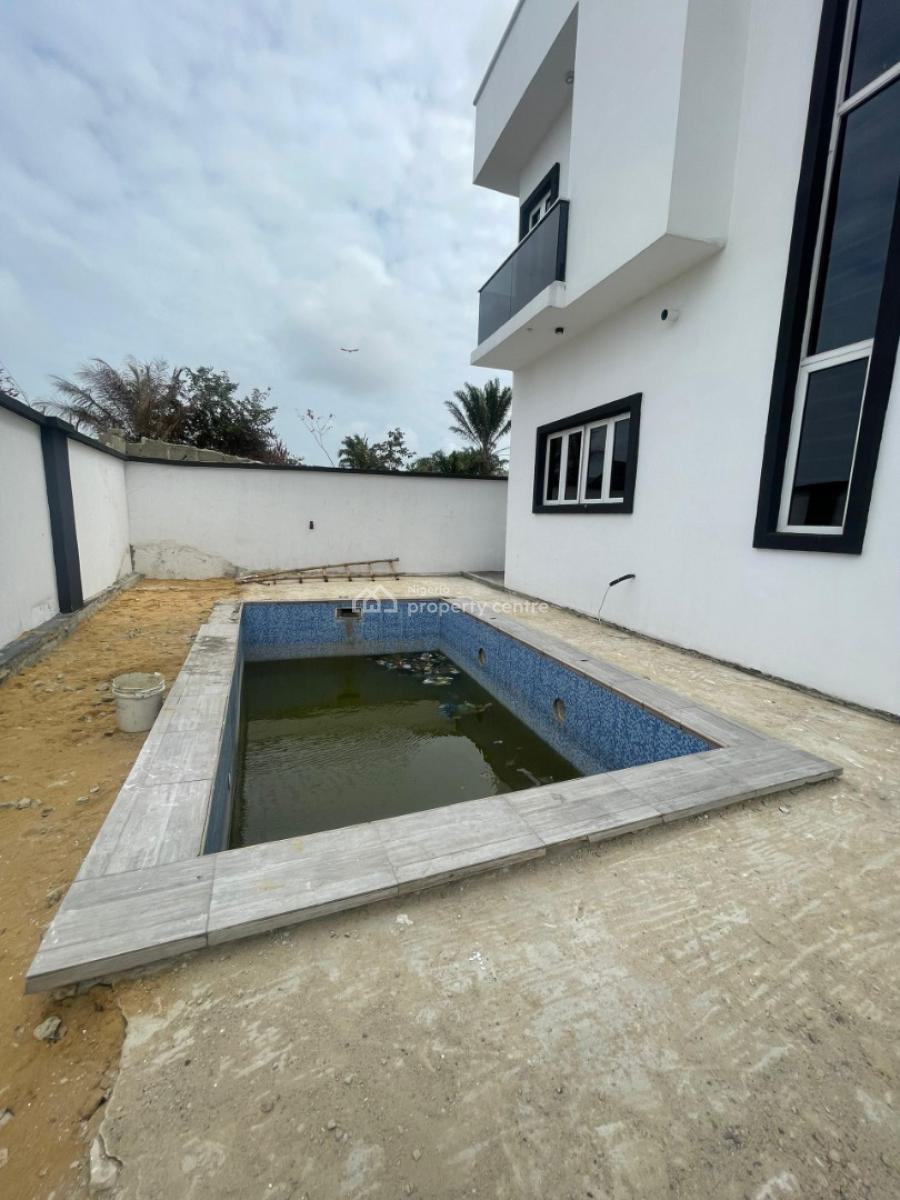 Taste of Elegance in 5-bedroom Fully Detached Duplex, Chevron, Lekki, Lagos, Detached Duplex for Sale