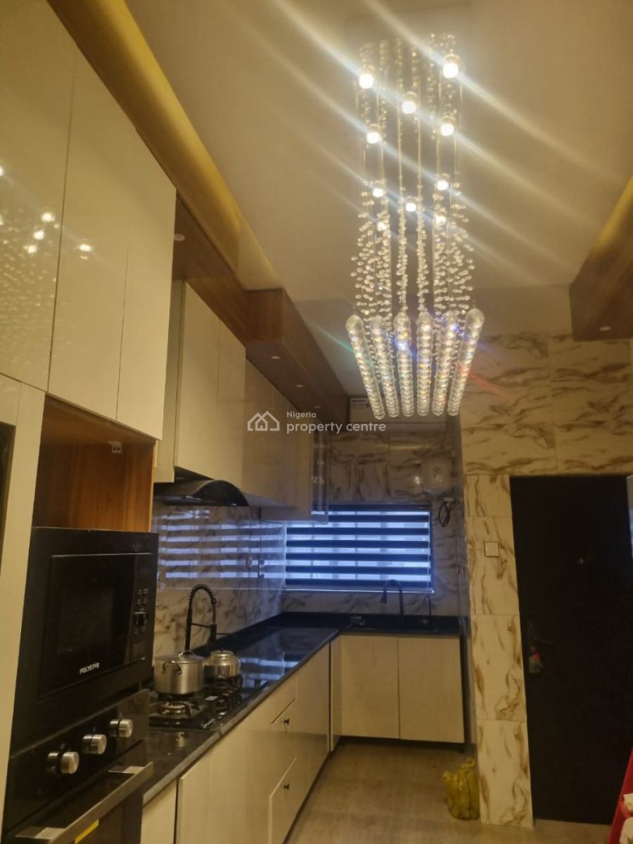 Brand New Fully Furnished 4 Bedroom Semi Detached House with 2 Rooms Bq, Off Road 1, Vgc, Lekki, Lagos, Semi-detached Duplex for Sale