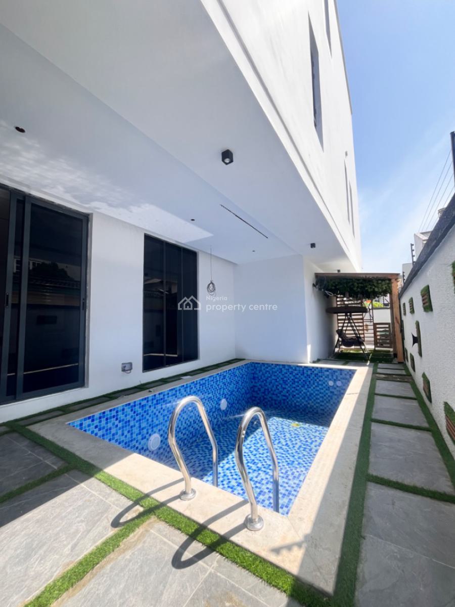 5 Bedroom Fully Detached Duplex with Bq, Swimming Pool and Cinema, Lekki Phase 1, Lekki, Lagos, Detached Duplex for Sale