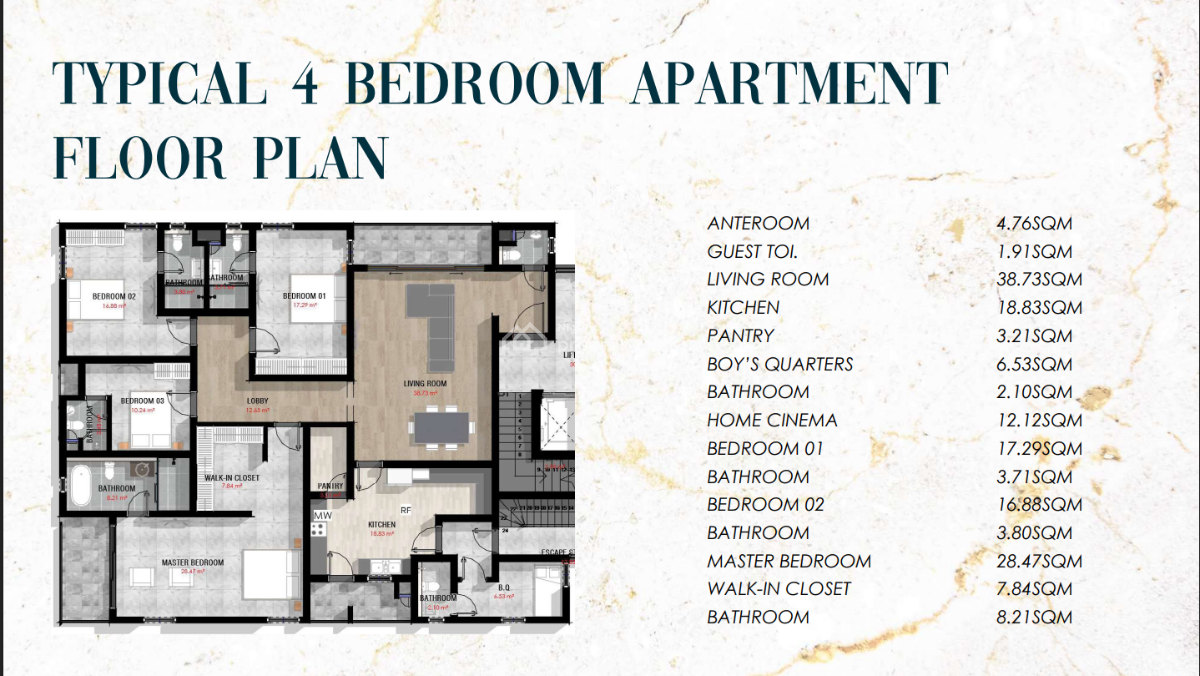 New Development Apartment, Victoria Island (vi), Lagos, Flat / Apartment for Sale