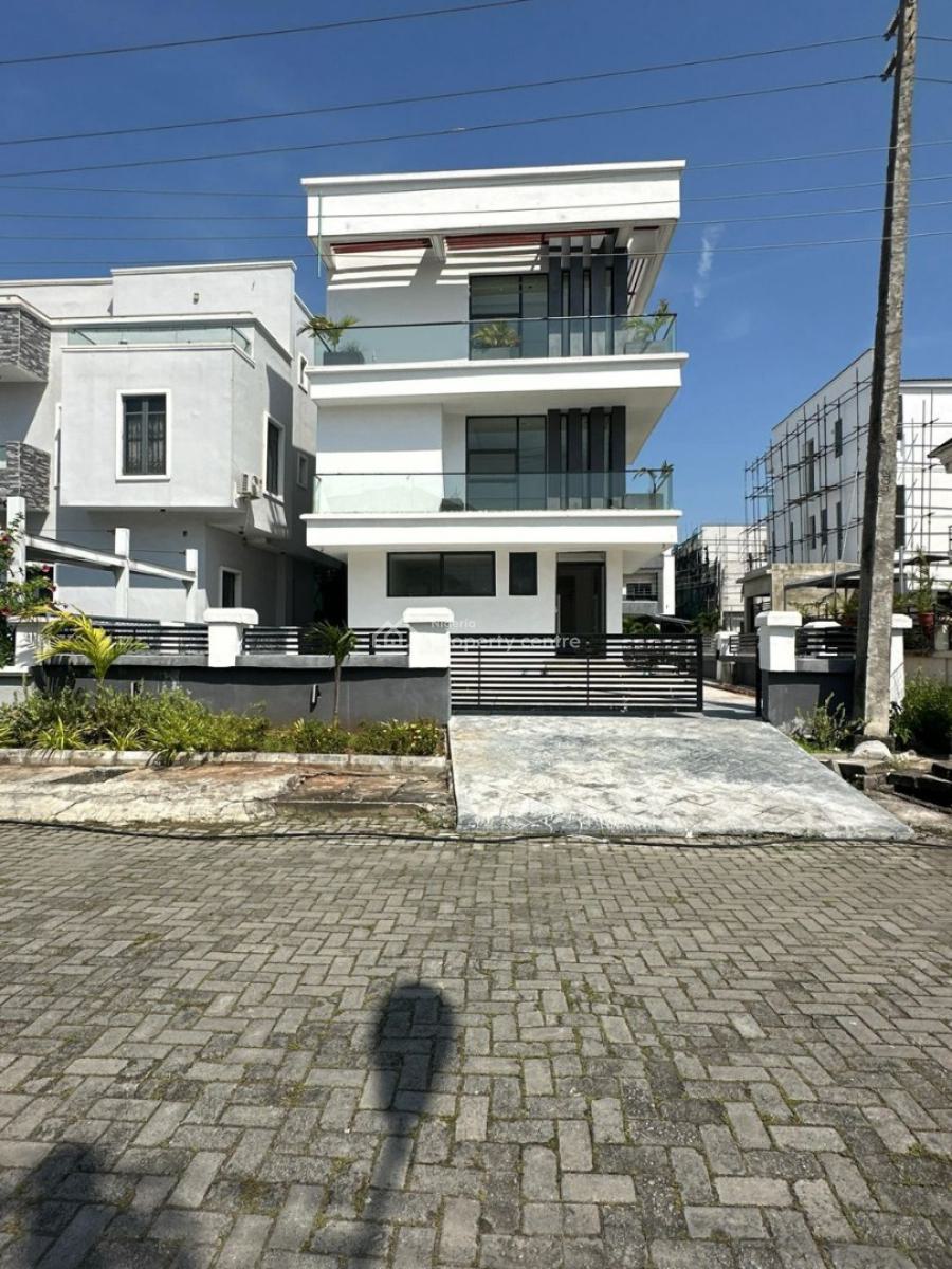 Nicely Built 4 Bedroom Detached Duplex with Bq, Gym and Cinema, Osapa London, Osapa, Lekki, Lagos, Detached Duplex for Sale