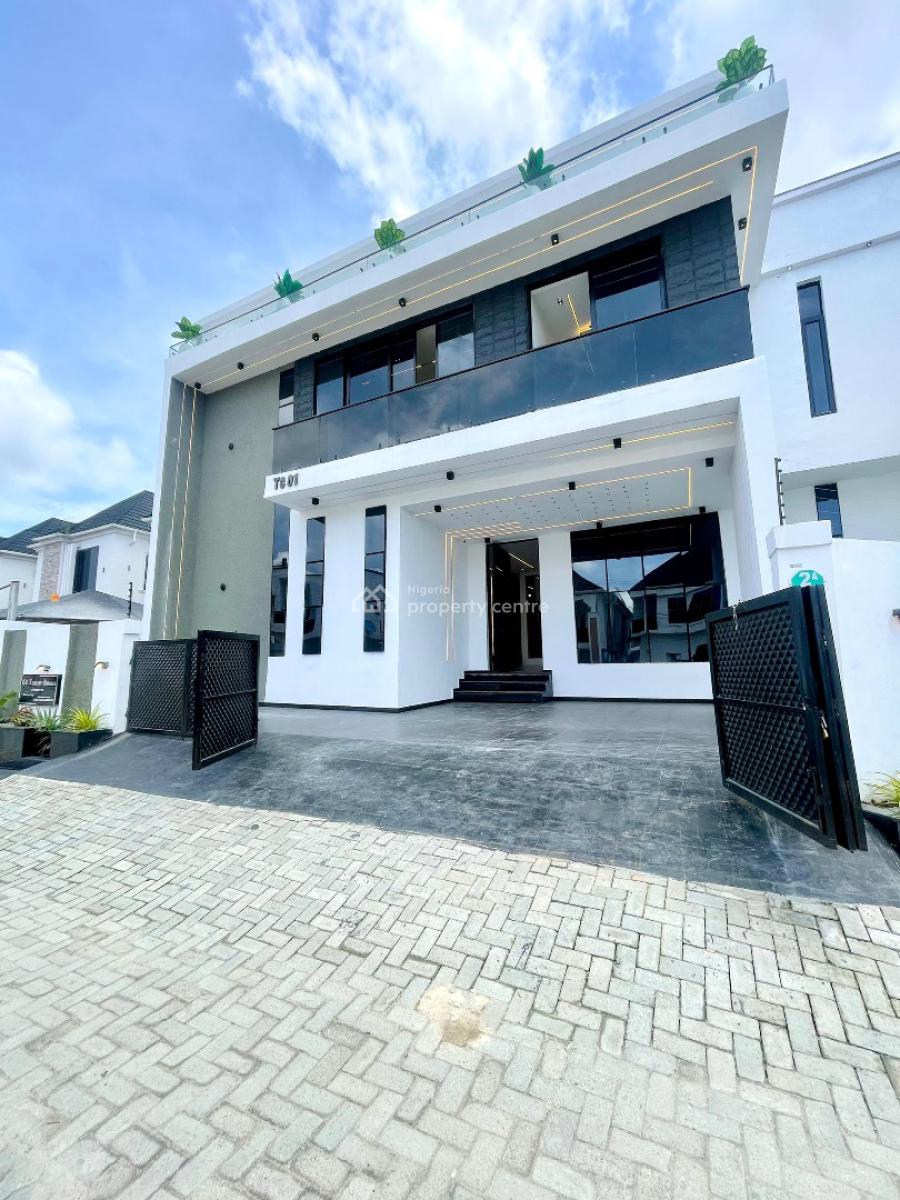 Stunning 5 Bedroom Fully Detached Duplex with Bq, Ajah, Lagos, Detached Duplex for Sale
