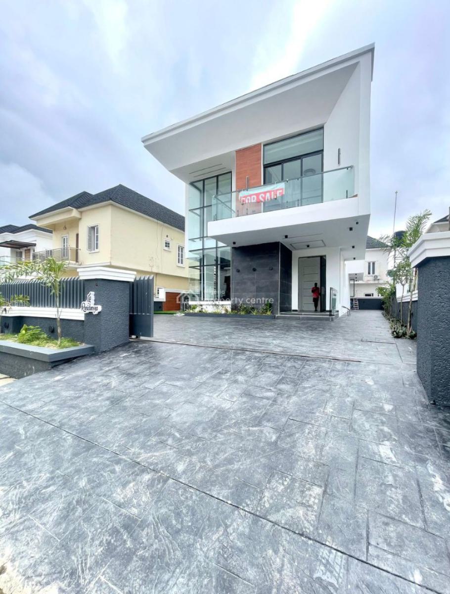 Luxury 5 Bedroom Fully Detached Duplex with Bq, Secured/serene Environment, Ikota, Lekki, Lagos, Detached Duplex for Sale