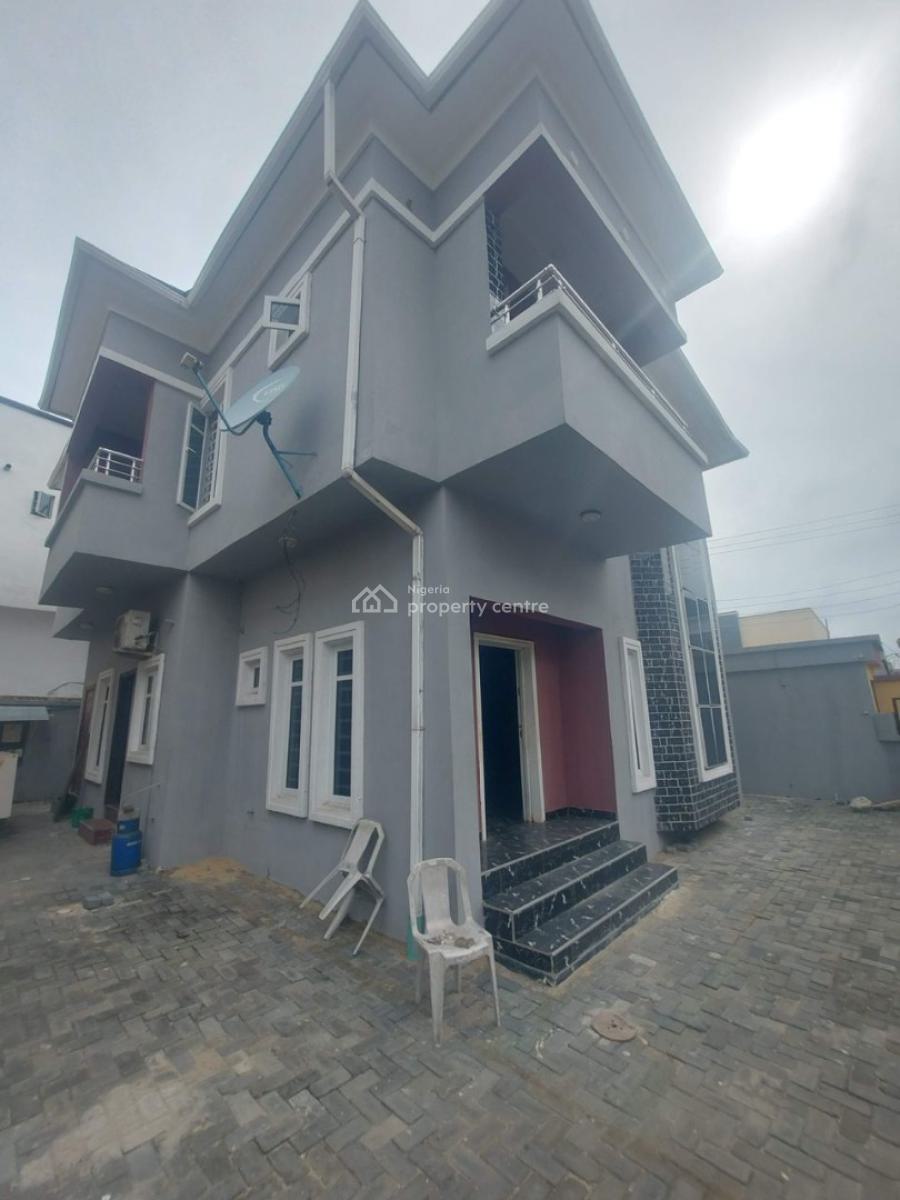 a Fully Detached 4 Bedroom Detached House with a Bq and Study Room, Westend Estate, Ikota, Lekki, Lagos, Detached Duplex for Sale