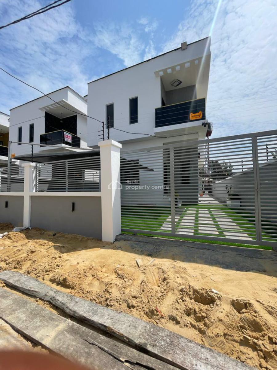 Standard and Furnished 4 Bedroom Fully Detached Duplex, Ikota, Lekki, Lagos, Detached Duplex for Sale