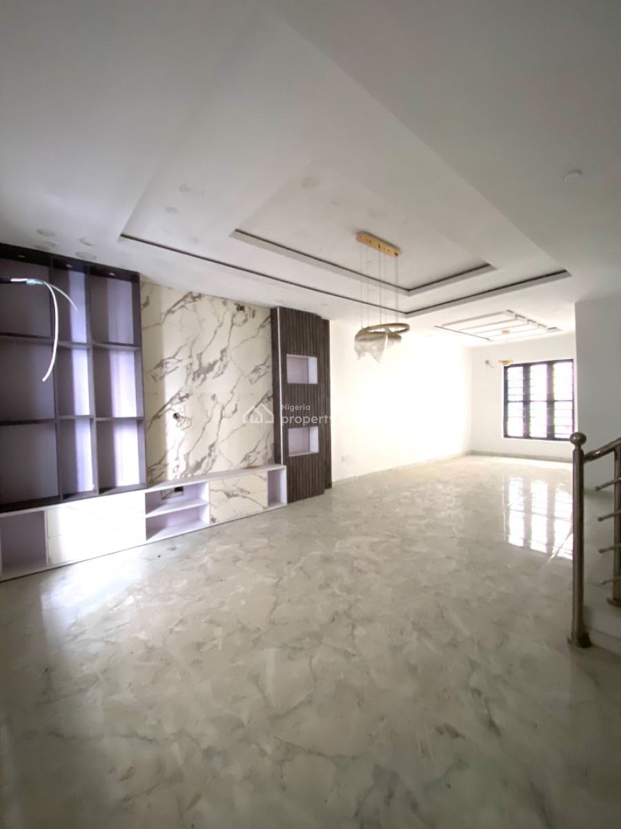 Brand New 4 Bedroom Terrace with Selfcon Bq, Chevron Alternative Route, Lekki Phase 2, Lekki, Lagos, Terraced Duplex for Rent