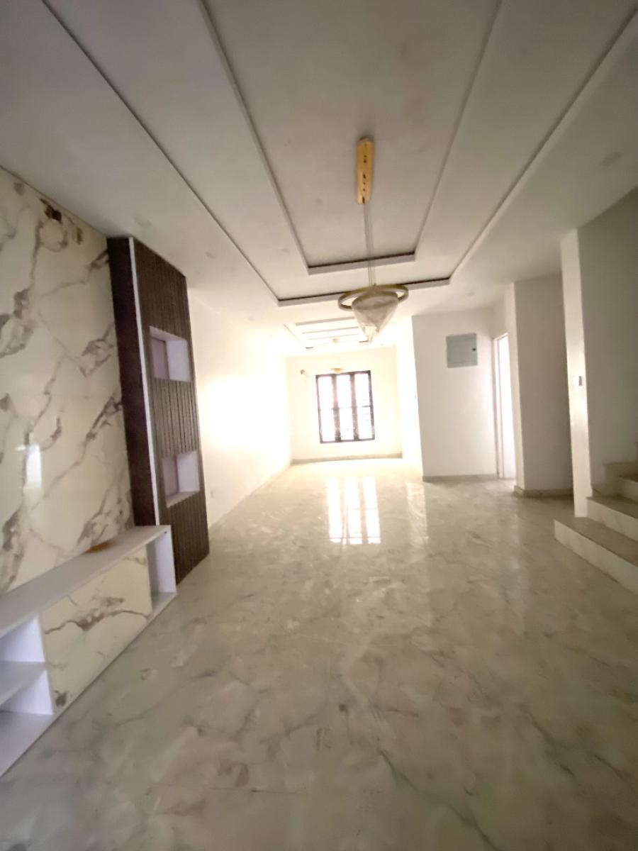 Brand New 4 Bedroom Terrace with Selfcon Bq, Chevron Alternative Route, Lekki Phase 2, Lekki, Lagos, Terraced Duplex for Rent