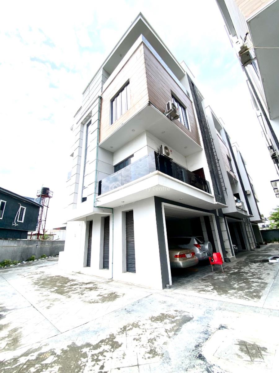 Brand New 4 Bedroom Terrace with Selfcon Bq, Chevron Alternative Route, Lekki Phase 2, Lekki, Lagos, Terraced Duplex for Rent