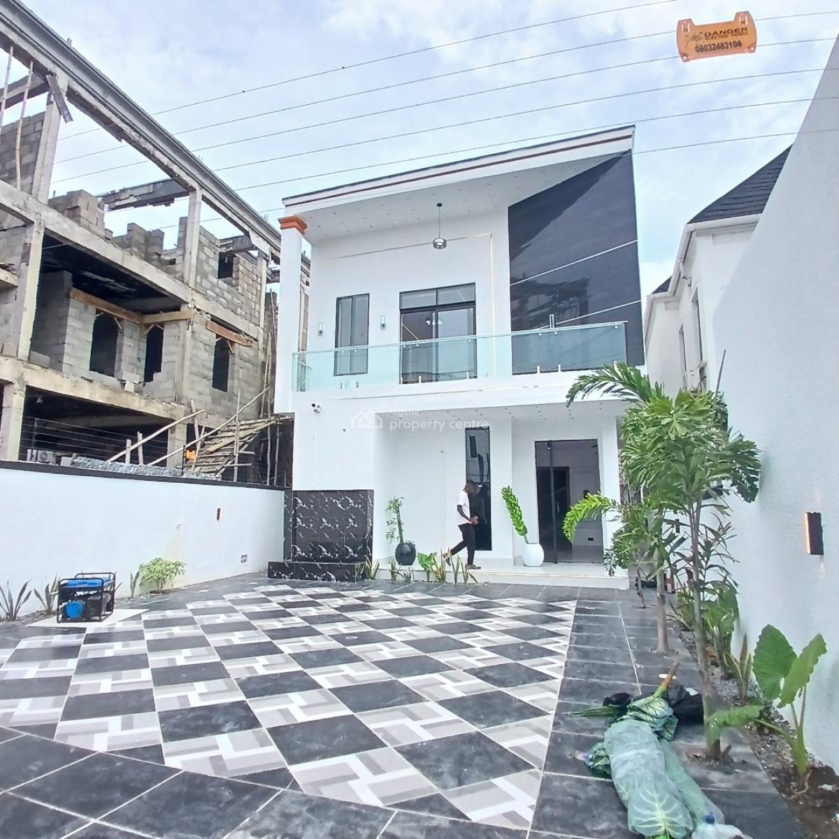 Gigantic 5 Bedroom Detached Duplex with Bq, Ajah, Lagos, Detached Duplex for Sale