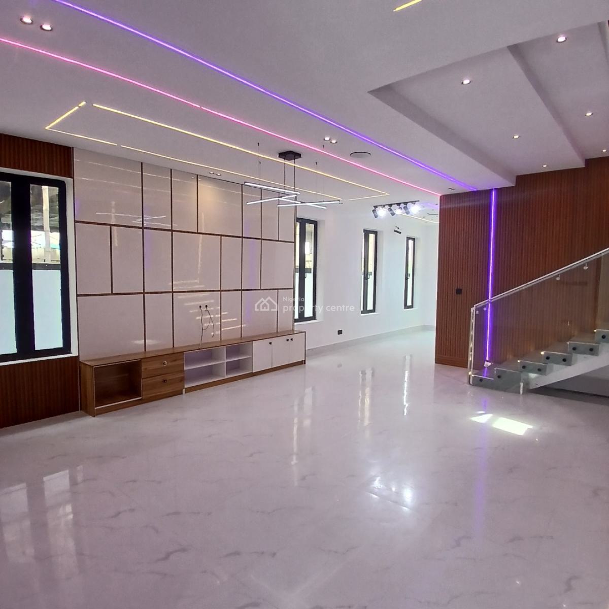 Gigantic 5 Bedroom Detached Duplex with Bq, Ajah, Lagos, Detached Duplex for Sale