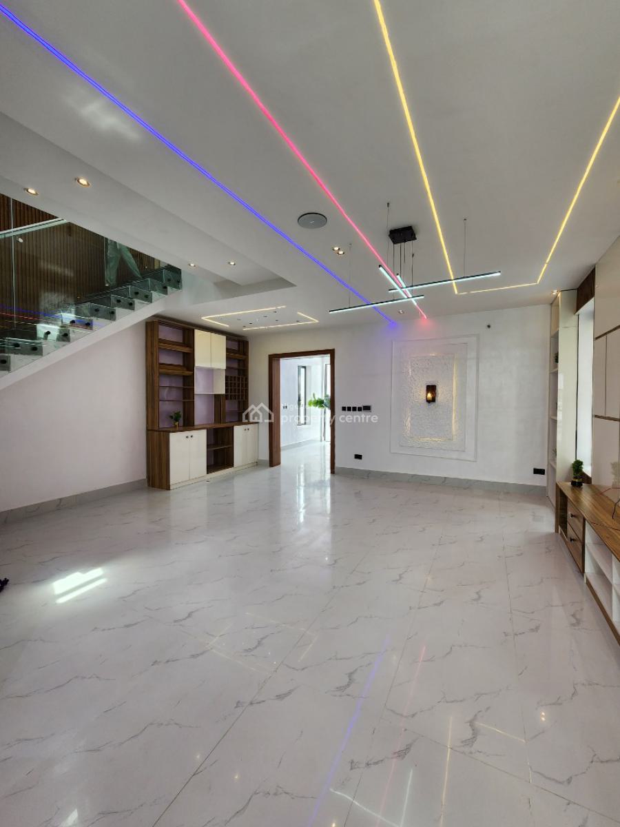 Nicely Built 5 Bedroom Detached Duplex with Bq, Pool, Ajah, Lagos, Detached Duplex for Sale