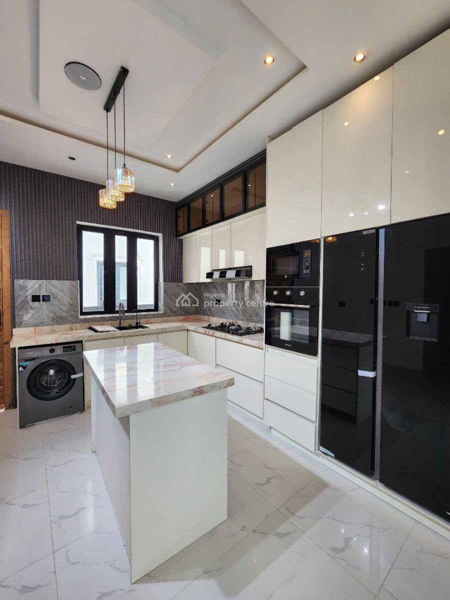 Nicely Built 5 Bedroom Detached Duplex with Bq, Pool, Ajah, Lagos, Detached Duplex for Sale