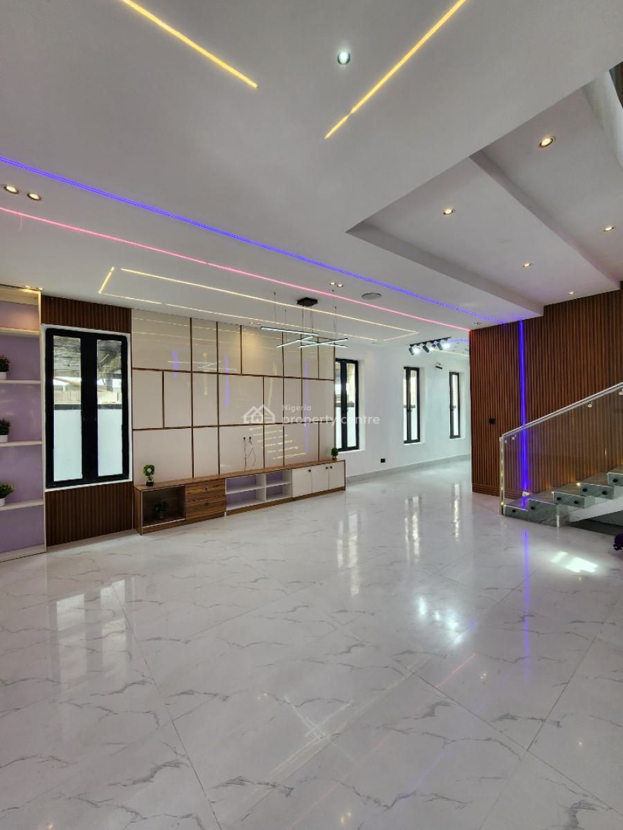 Nicely Built 5 Bedroom Detached Duplex with Bq, Pool, Ajah, Lagos, Detached Duplex for Sale