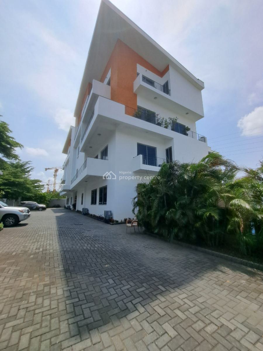 Spacious 4 Bedroom Maisonette with a Bq, Banana Island, Ikoyi, Lagos, Terraced Duplex for Rent
