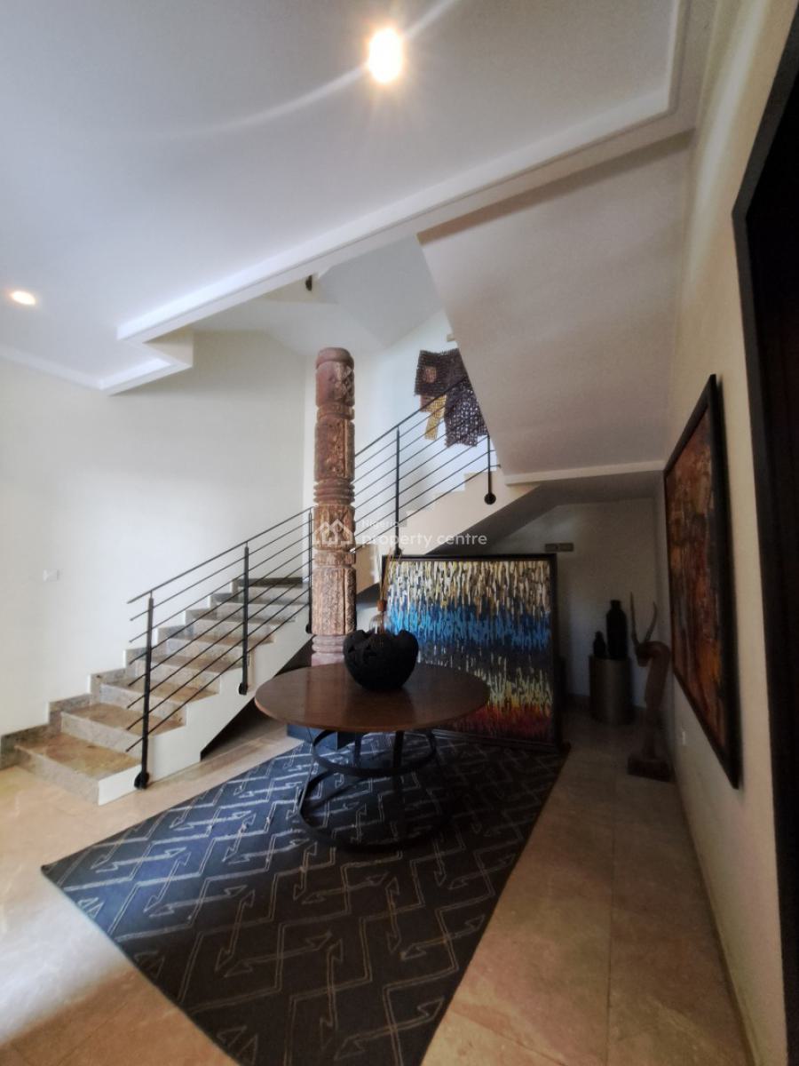 Spacious 4 Bedroom Maisonette with a Bq, Banana Island, Ikoyi, Lagos, Terraced Duplex for Rent
