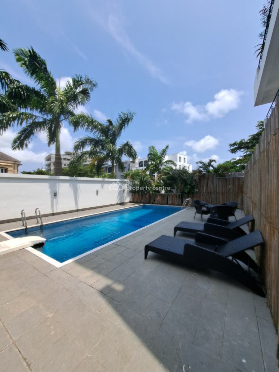 Spacious 4 Bedroom Maisonette with a Bq, Banana Island, Ikoyi, Lagos, Terraced Duplex for Rent