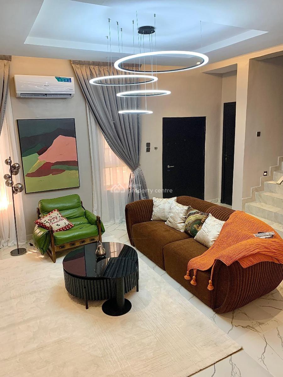 Beautiful 3-bedroom Apartment, Victoria Crest Estate, Harris Drive, Vgc, Lekki, Lagos, Terraced Duplex Short Let
