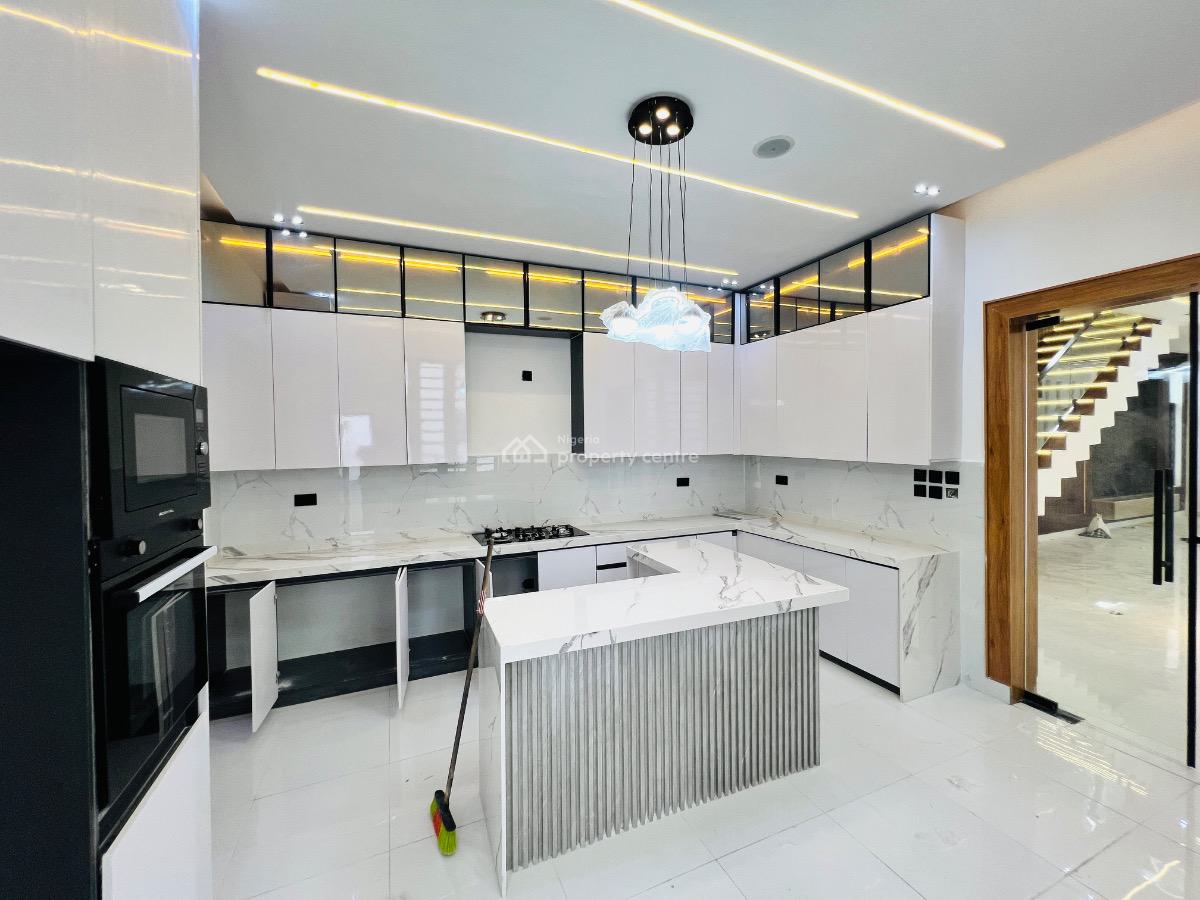 Modern 5 Bedroom Fully Detached Duplex, Chevron Tollgate, Lekki, Lagos, Detached Duplex for Sale