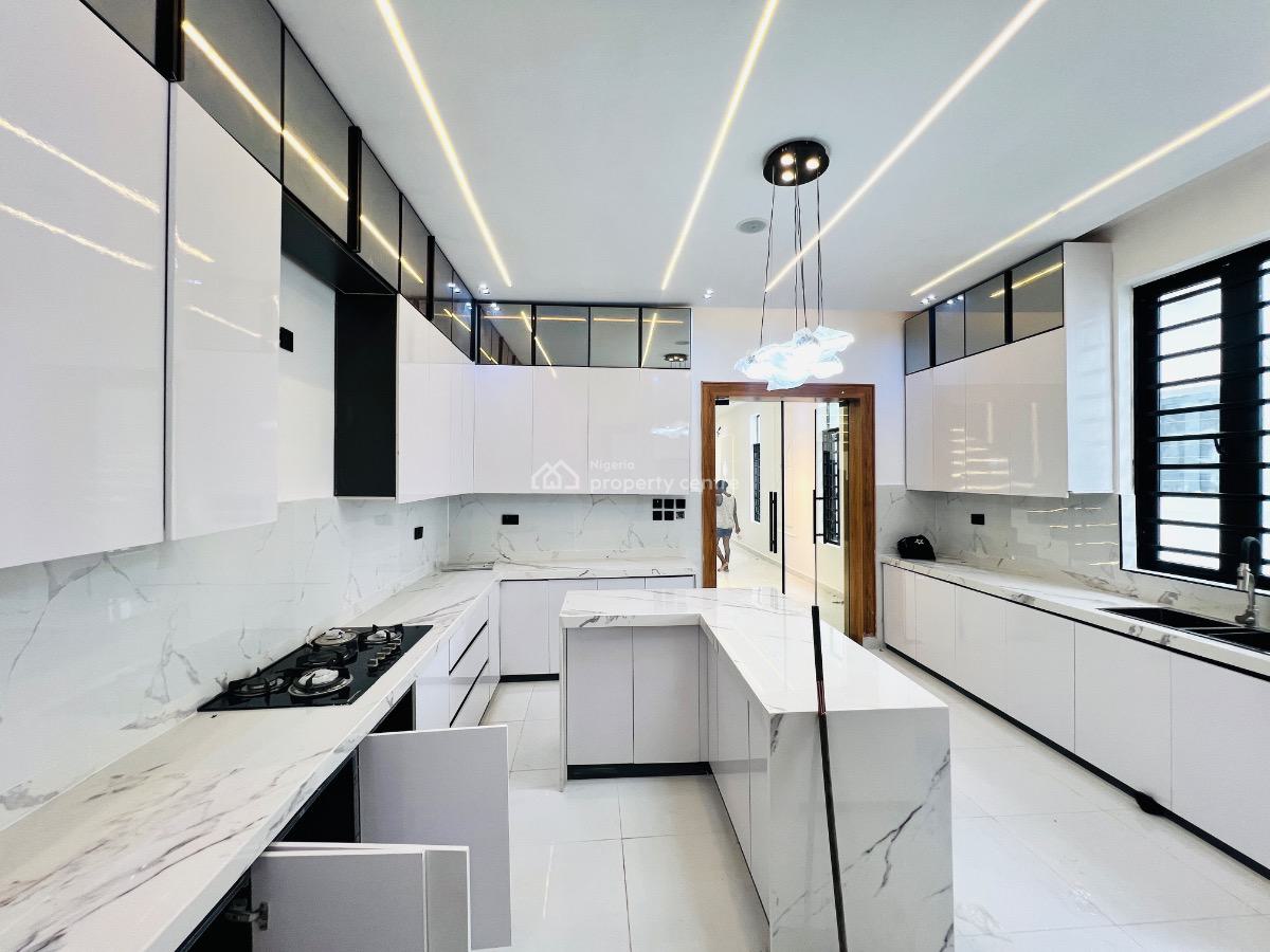 Modern 5 Bedroom Fully Detached Duplex, Chevron Tollgate, Lekki, Lagos, Detached Duplex for Sale
