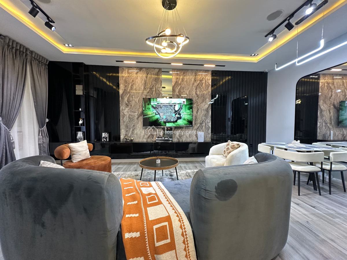 Luxury 3 Bedroom Apartment with a Private Cinema, Harris Drive, Vgc, Lekki, Lagos, Terraced Duplex Short Let