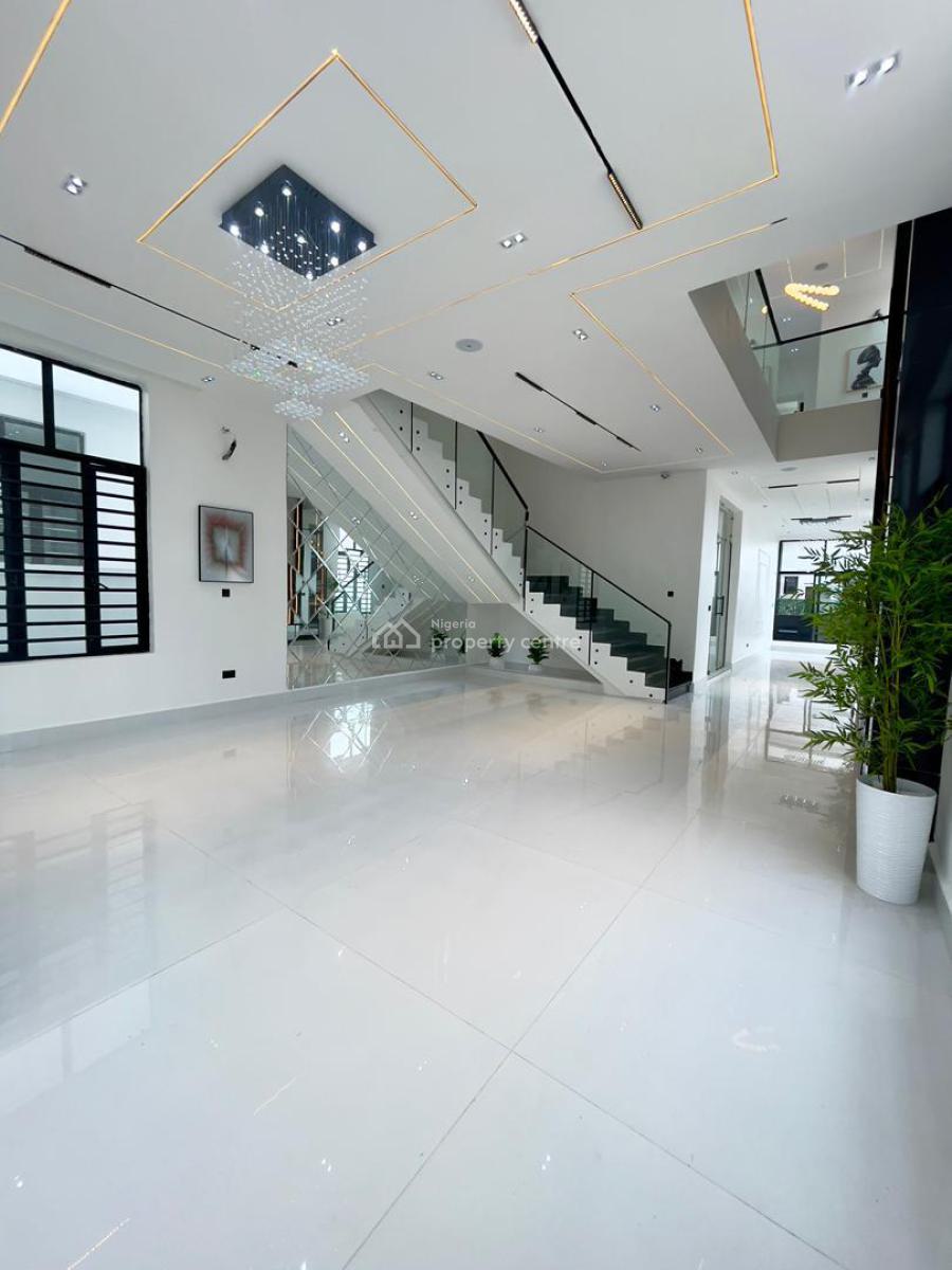 Beautifully Finished 5 Bedroom Fully Detached with a Swimming Pool, 2nd Toll Gate, Lekki, Lagos, Detached Duplex for Sale