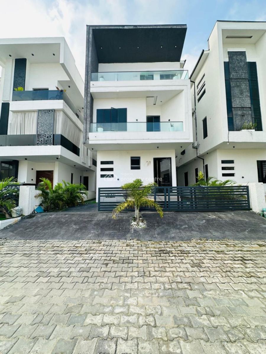 Nicely Built 5 Bedroom Detached Duplex with Swimming Pool, Chevron, Lekki, Lagos, Detached Duplex for Sale