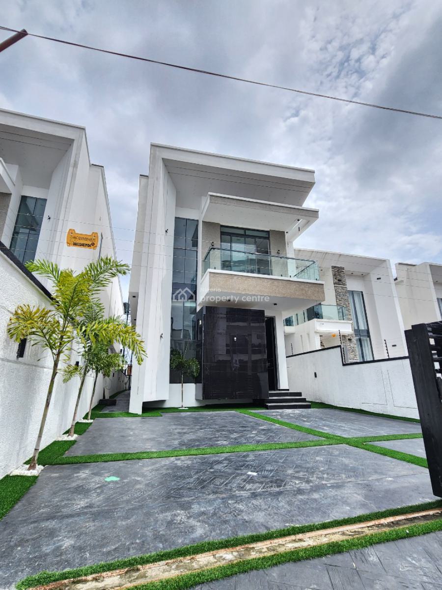 Elegant 5 Bedroom Detached Duplex with Bq & Pool, Ajah, Lagos, Detached Duplex for Sale