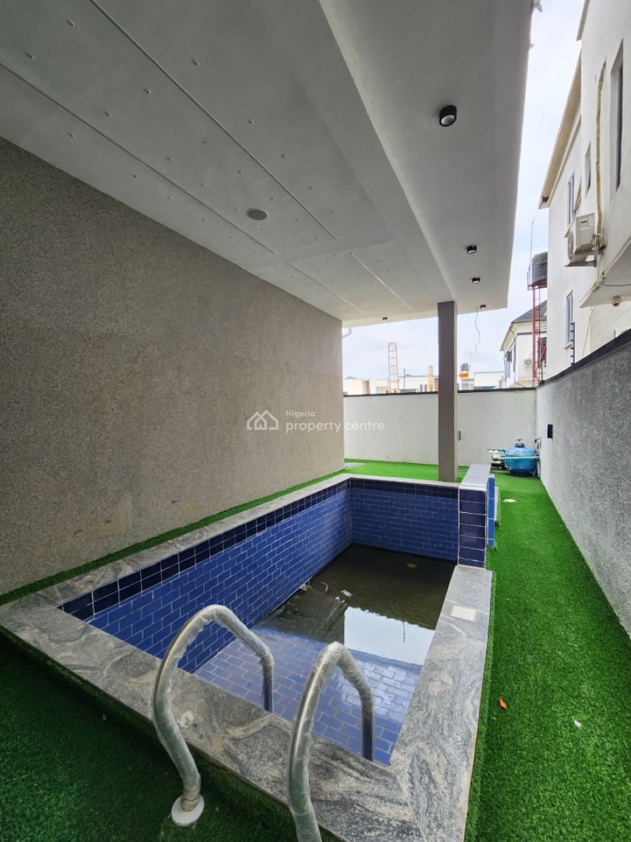 Elegant 5 Bedroom Detached Duplex with Bq & Pool, Ajah, Lagos, Detached Duplex for Sale