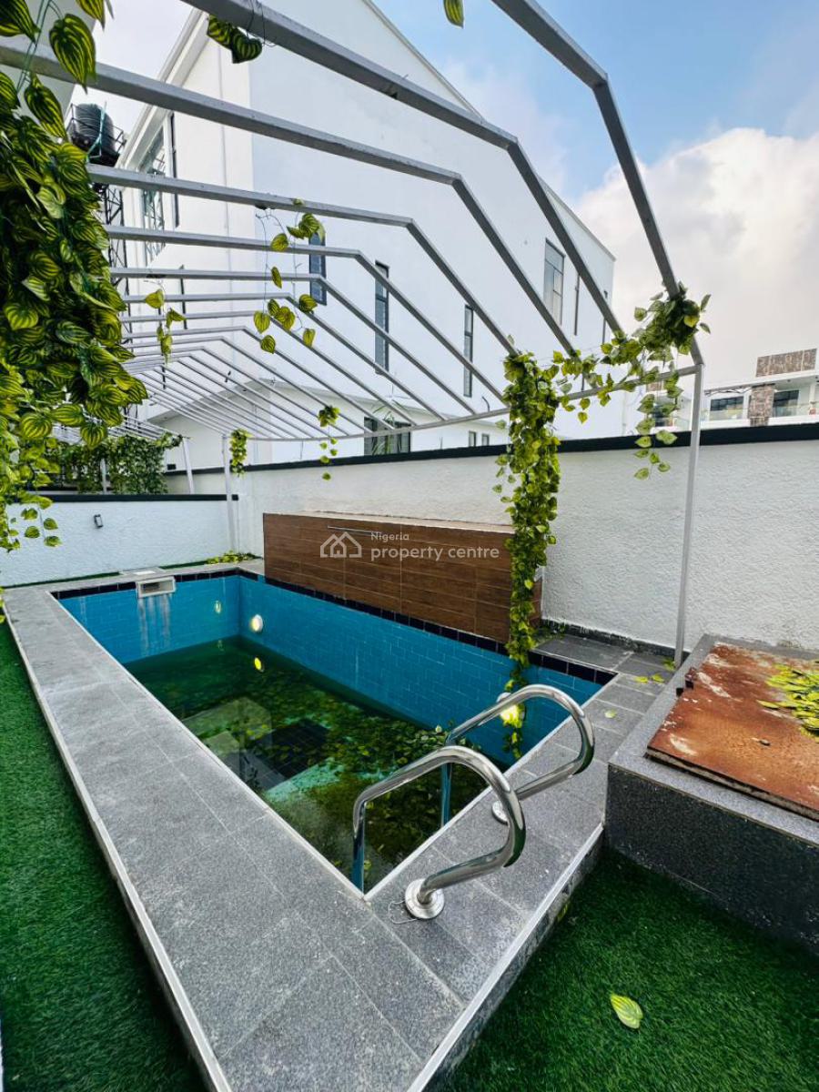 Beautifully Built 5 Bedroom Detached Duplex with Swimming Pool, Chevron, Lekki, Lagos, Detached Duplex for Sale