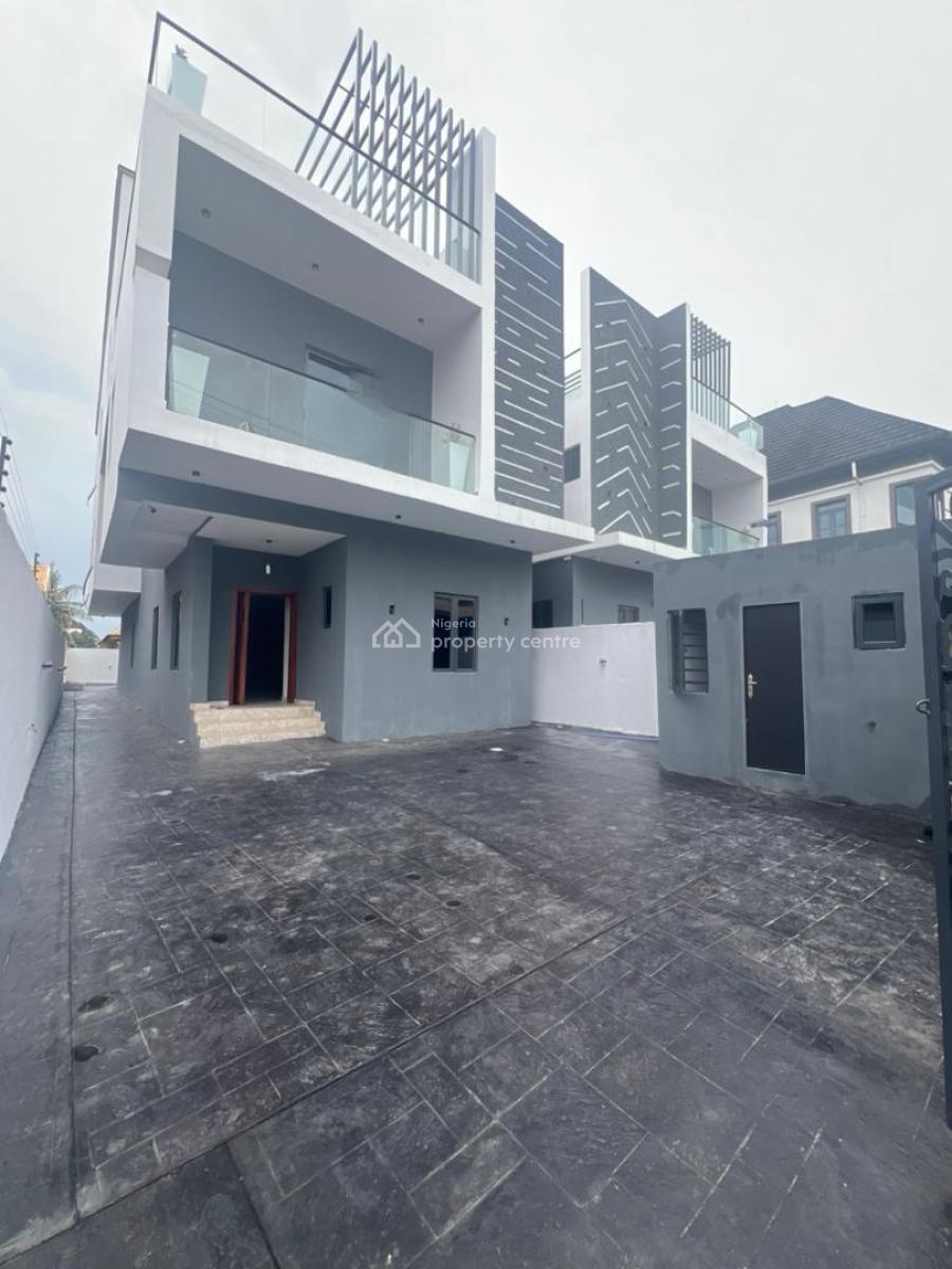 Well Finished 5 Bedroom Fully-detached Duplex with Pool, Ikota, Lekki, Lagos, Detached Duplex for Sale