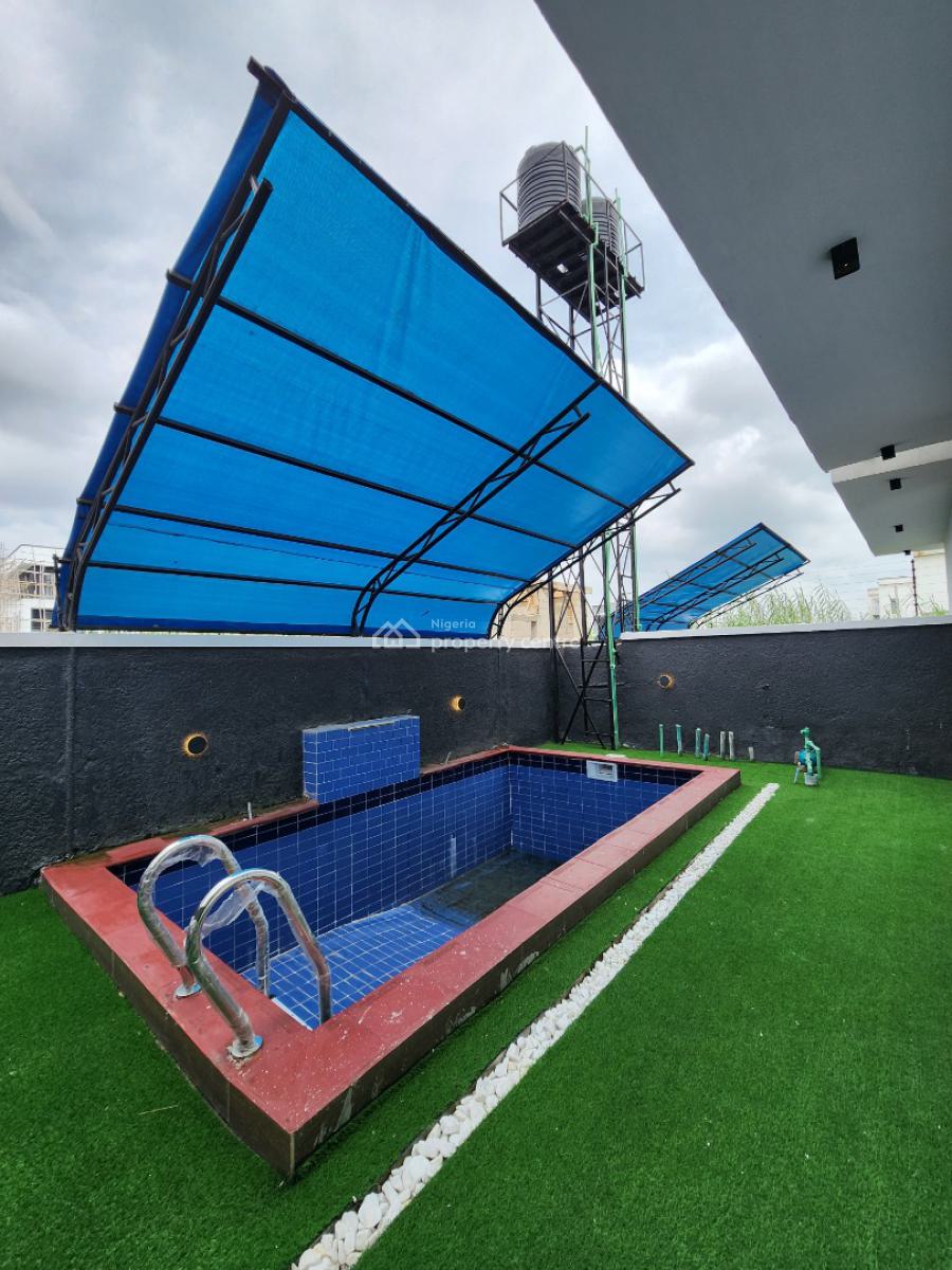 Lovely 5 Bedroom Detached Duplex W/ Bq & Pool, Ajah, Lagos, Detached Duplex for Sale