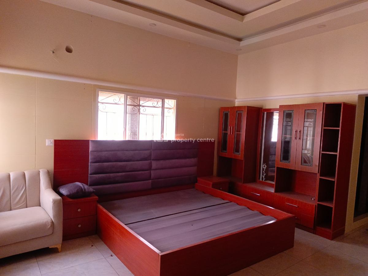 Clean Magnificent Service and Semi Furnished 4 Bedroom Bungalow with Bq, Karsana, Abuja, Detached Bungalow for Rent