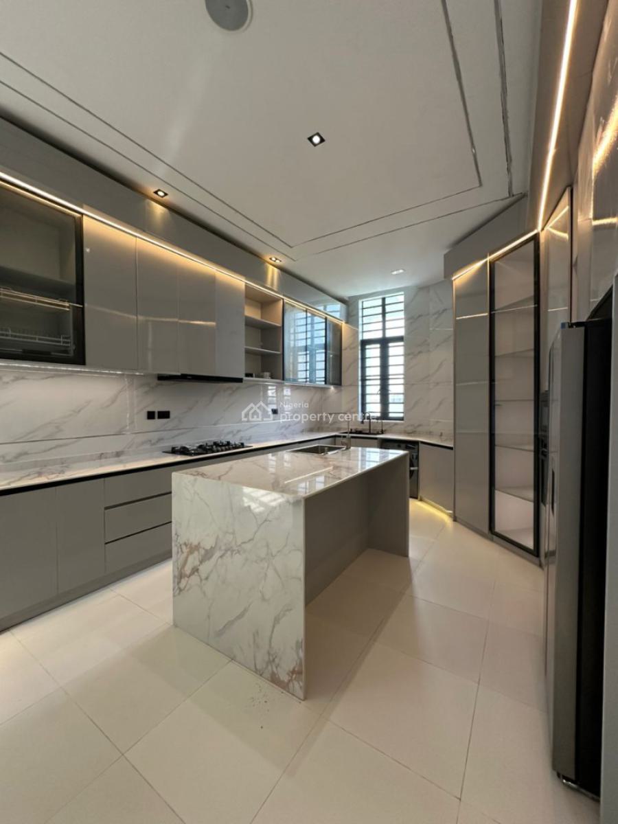 6 Bedroom Fully Detached Duplex with Bq, Chevron, Lekki, Lagos, Detached Duplex for Sale