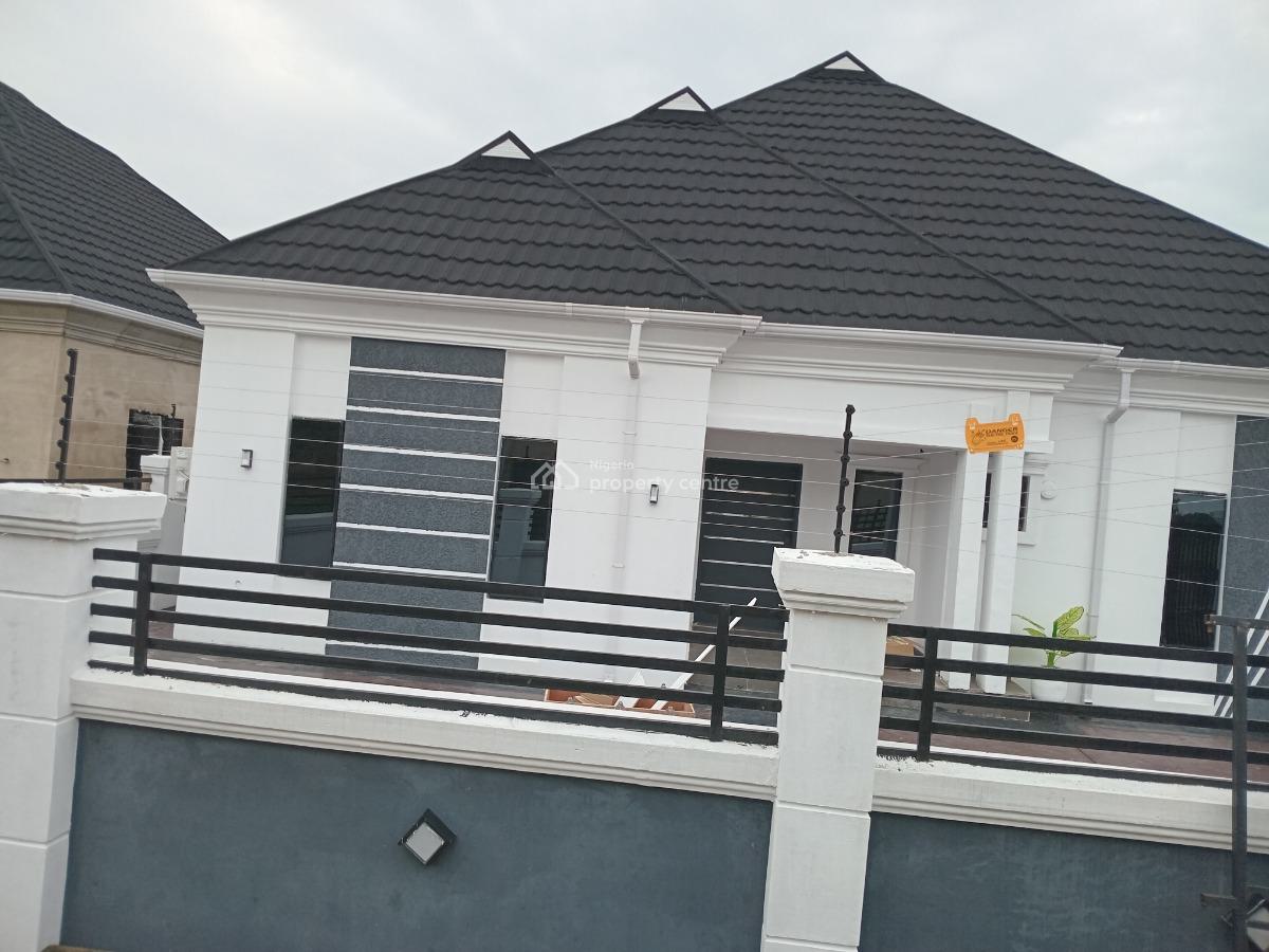 Well Built Family Sized 3 Bedroom Bungalow, Bluestone Estate, Mowe Ofada, Ogun, Detached Bungalow for Sale