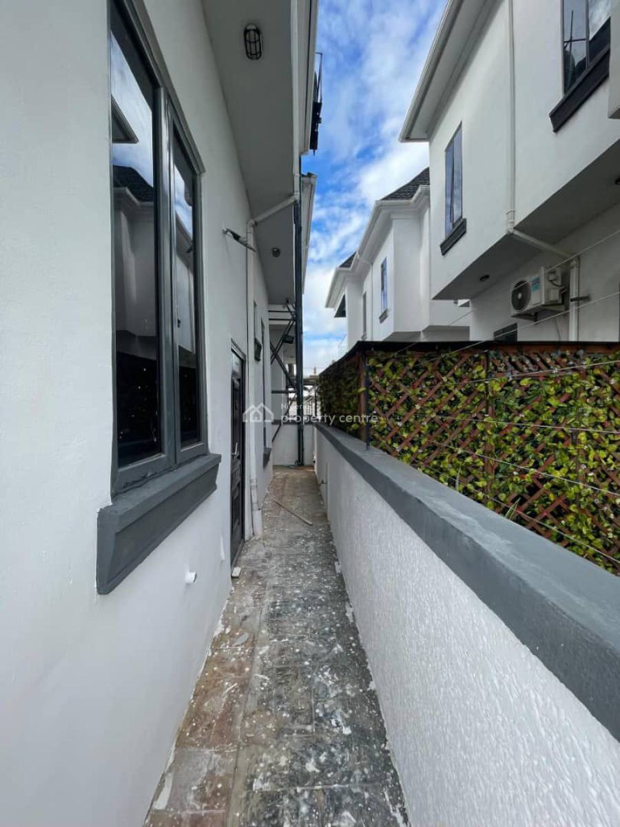 Self-serviced 4 Bedroom Fully Detached Duplex with Bq, Abraham Adesanya, Ajah, Lagos, Detached Duplex for Rent