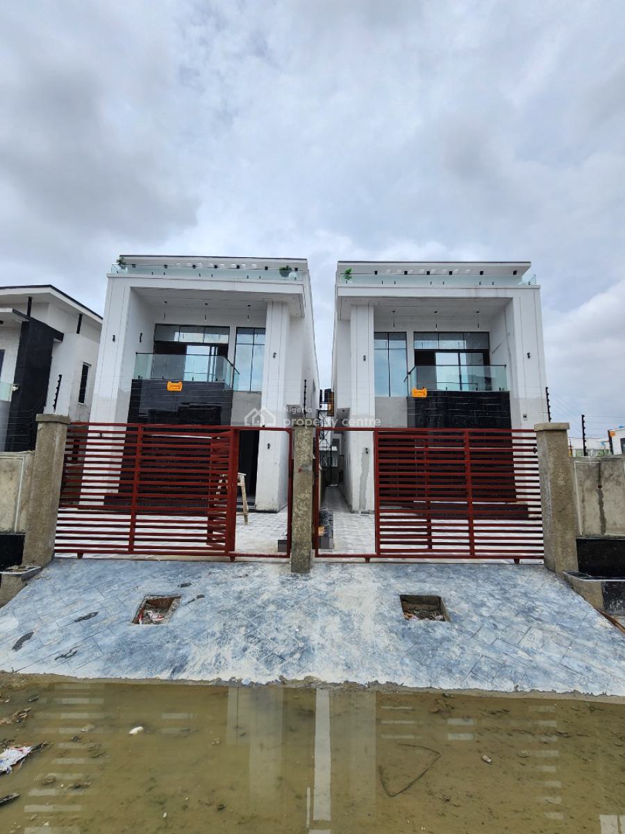 Exquisite 5 Bedroom Detached Duplex with Bq & Pool, Ajah, Lagos, Detached Duplex for Sale