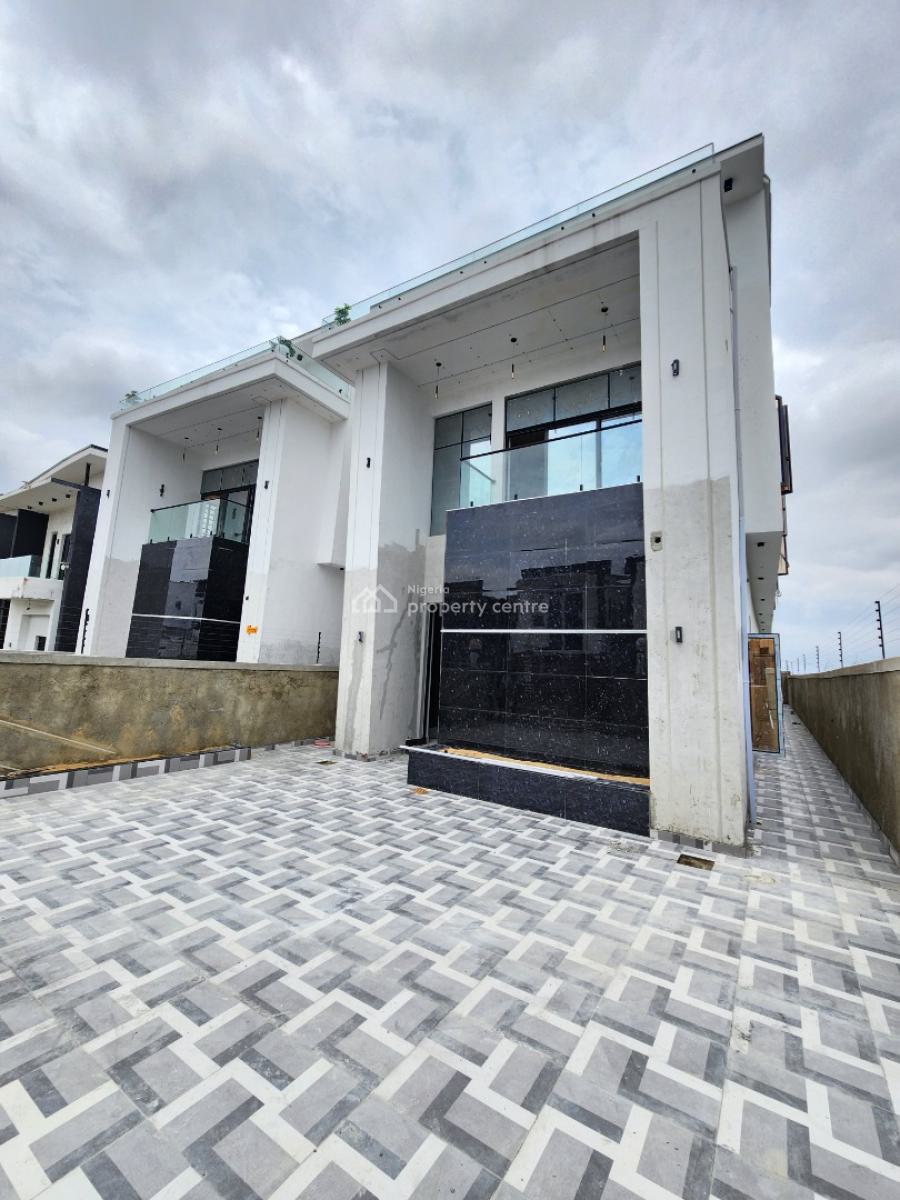 Exquisite 5 Bedroom Detached Duplex with Bq & Pool, Ajah, Lagos, Detached Duplex for Sale