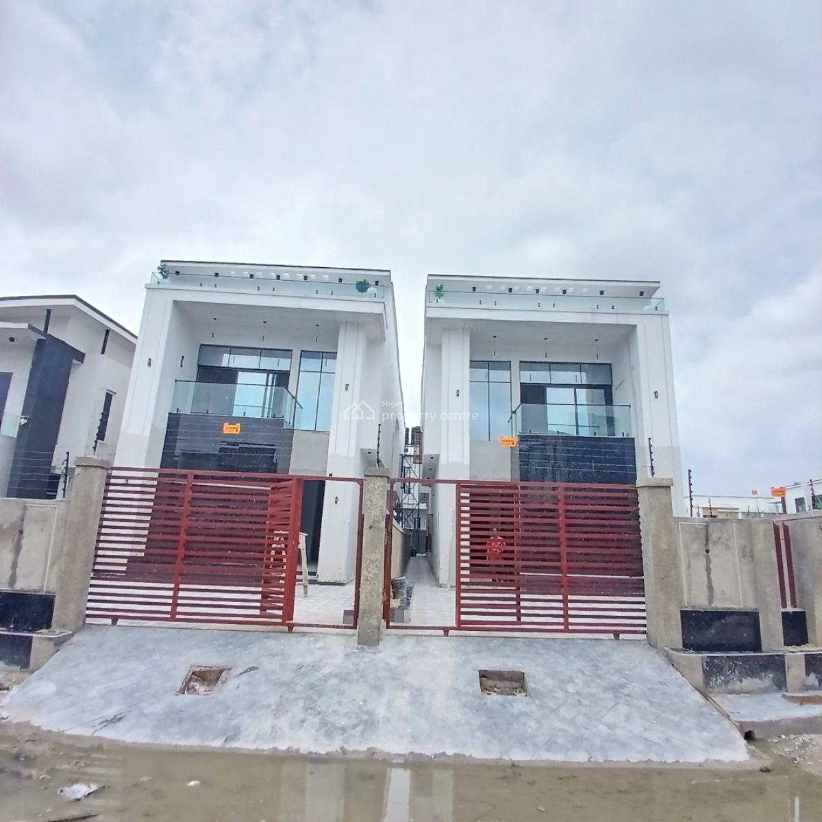 Exquisitely Detailed 5 Bedroom Detached Duplex with Swimming Pool, Bq, Ajah, Lagos, Detached Duplex for Sale