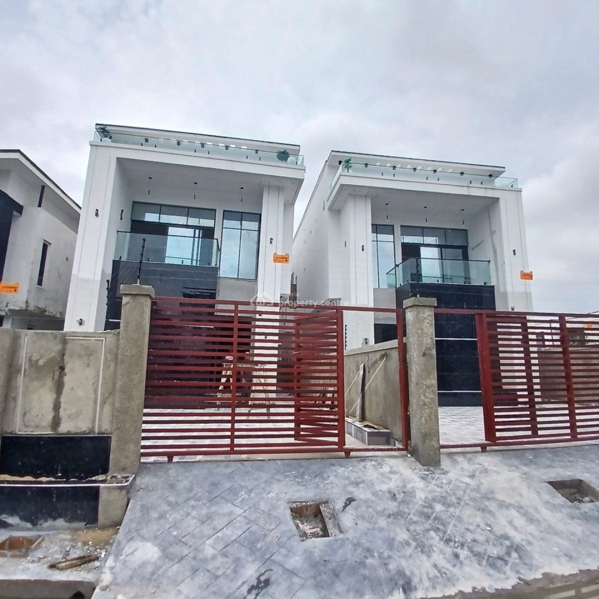 Exquisitely Detailed 5 Bedroom Detached Duplex with Swimming Pool, Bq, Ajah, Lagos, Detached Duplex for Sale