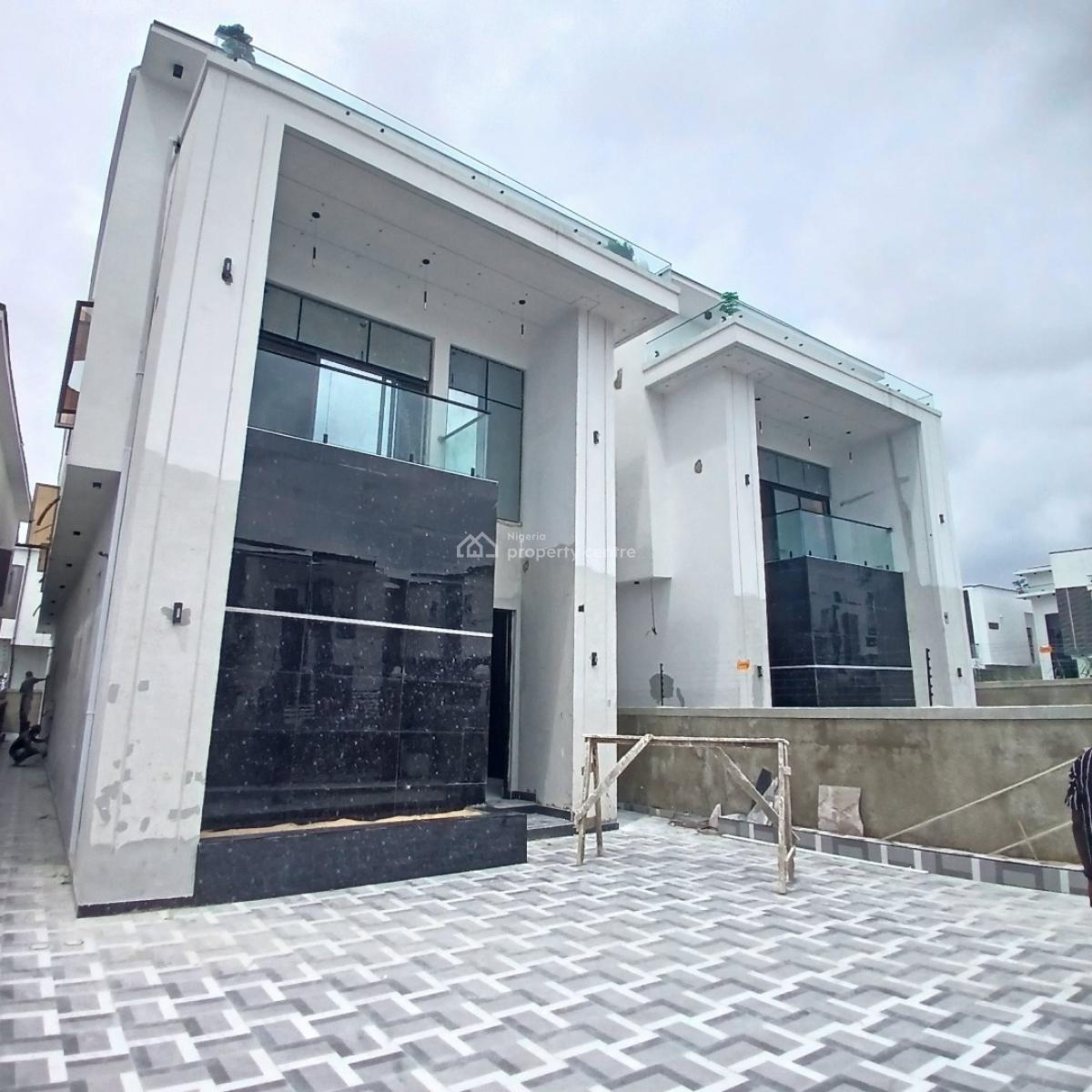Exquisitely Detailed 5 Bedroom Detached Duplex with Swimming Pool, Bq, Ajah, Lagos, Detached Duplex for Sale
