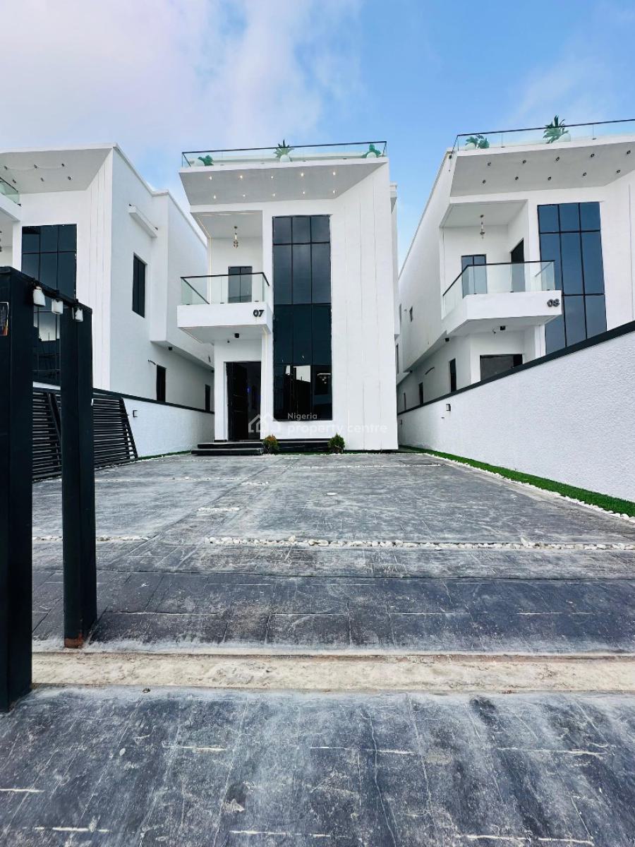Beautifully 5 Bedroom Detached Duplex with Swimming Pool, Chevron, Lekki, Lagos, Detached Duplex for Sale