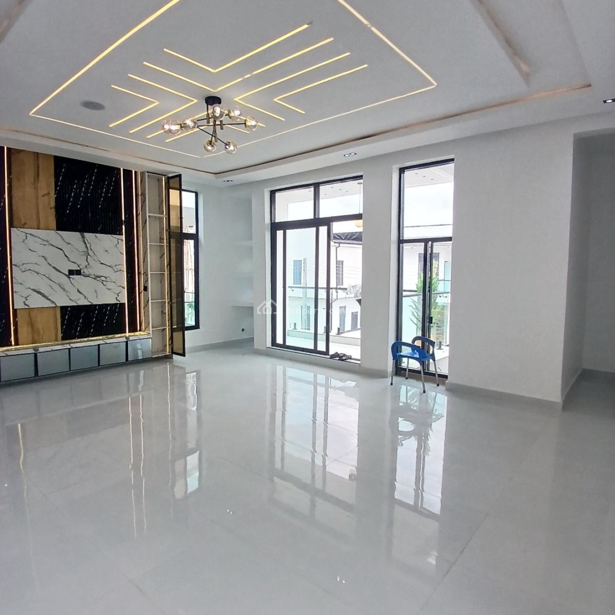 Magnificent 5-bedroom Duplex with Swimming Pool & Bq, Lekki, Lagos, Detached Duplex for Sale