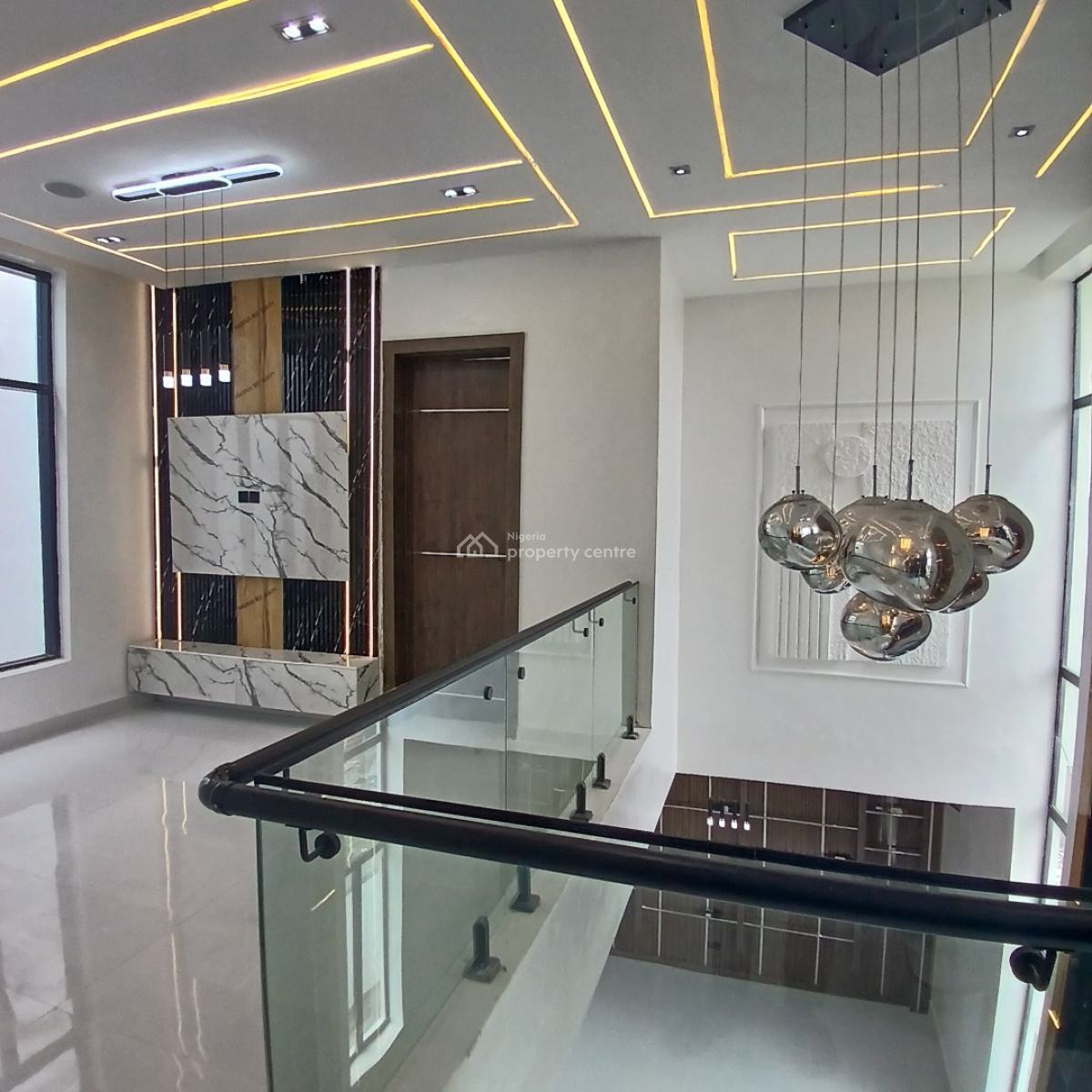 Magnificent 5-bedroom Duplex with Swimming Pool & Bq, Lekki, Lagos, Detached Duplex for Sale