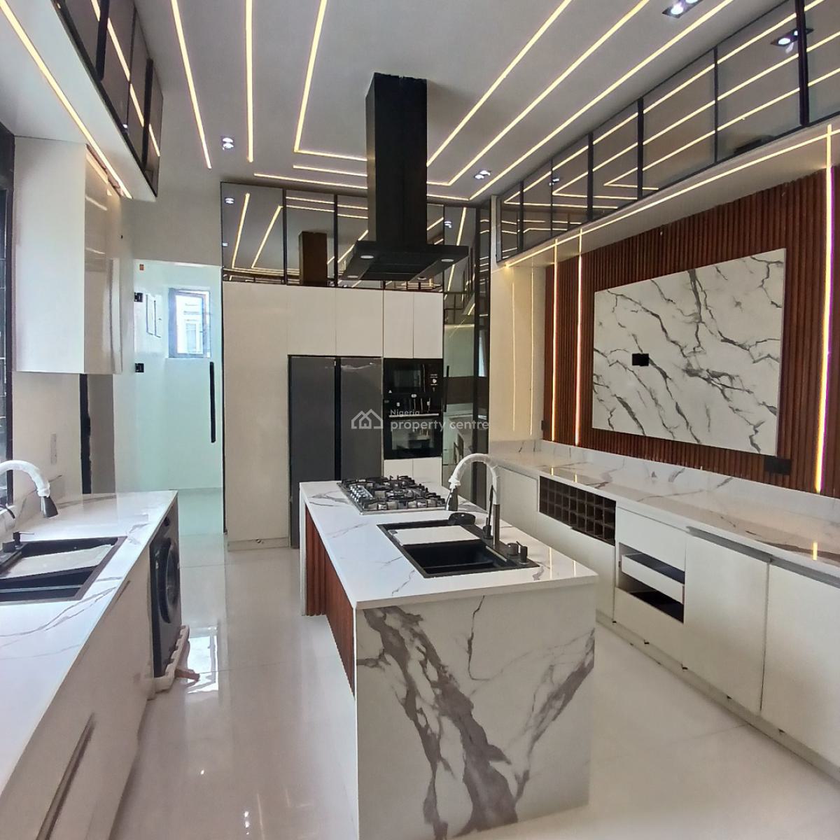 Magnificent 5-bedroom Duplex with Swimming Pool & Bq, Lekki, Lagos, Detached Duplex for Sale