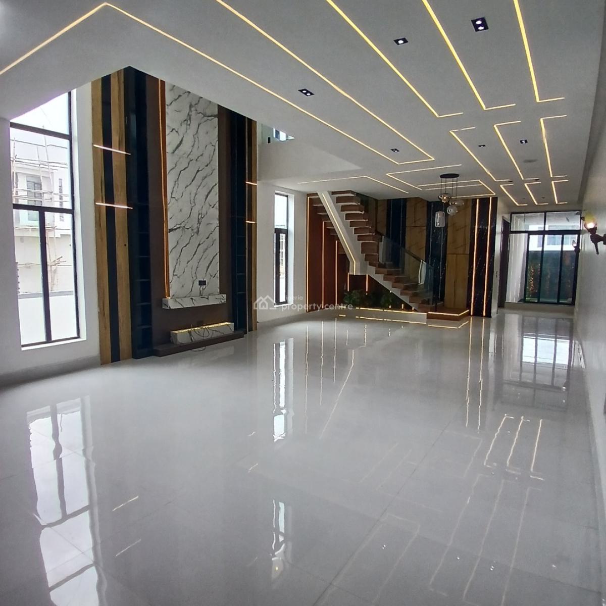 Magnificent 5-bedroom Duplex with Swimming Pool & Bq, Lekki, Lagos, Detached Duplex for Sale