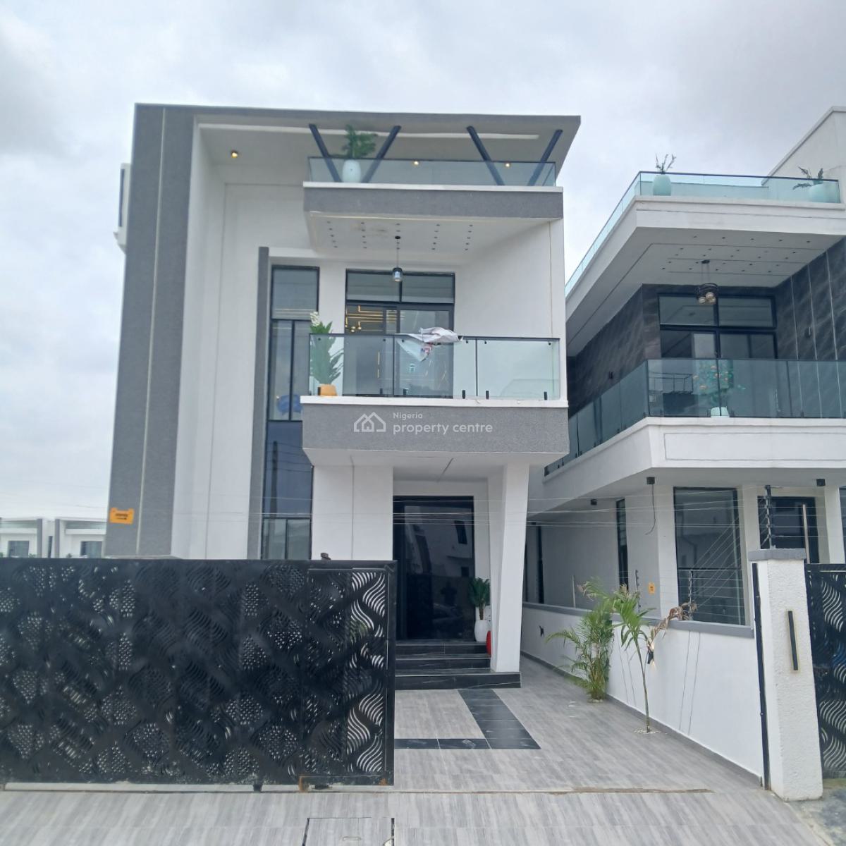 Magnificent 5-bedroom Duplex with Swimming Pool & Bq, Lekki, Lagos, Detached Duplex for Sale
