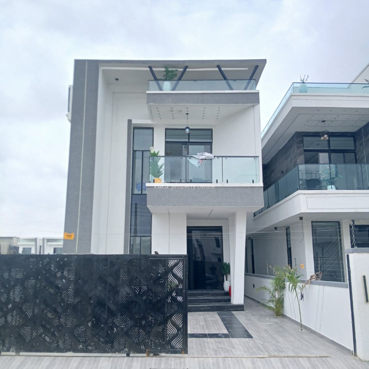 Magnificent 5-bedroom Duplex with Swimming Pool & Bq, Lekki, Lagos, Detached Duplex for Sale