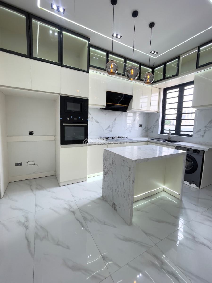 Uniquely Designed 4 Bedroom Semi-detached Luxury Home with Bq, Ajah, Lagos, Semi-detached Duplex for Sale