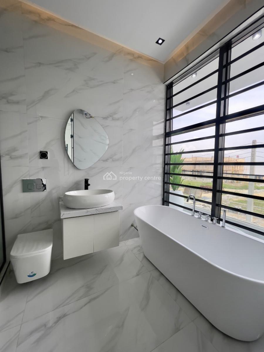 Uniquely Designed 4 Bedroom Semi-detached Luxury Home with Bq, Ajah, Lagos, Semi-detached Duplex for Sale